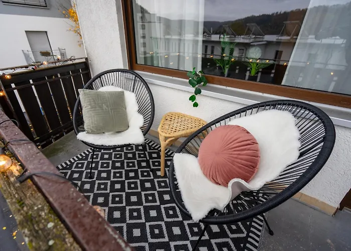 Ddhomes Lahnliebe App 01 - Balkon,therme,smarttv Lägenhet Bad Ems